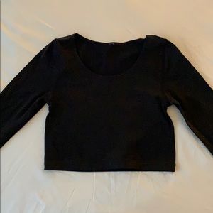 Lululemon crop top long sleeves